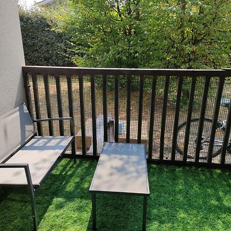 Superbe Appartement En Rez-De-Jardin A Lanton Exterior foto
